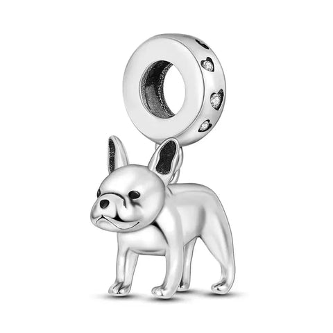French Bulldog Silver Charm - French Bulldog Silver Charm