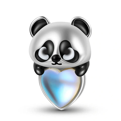 Heart-Hugging Panda Charm - Heart-Hugging Panda Charm
