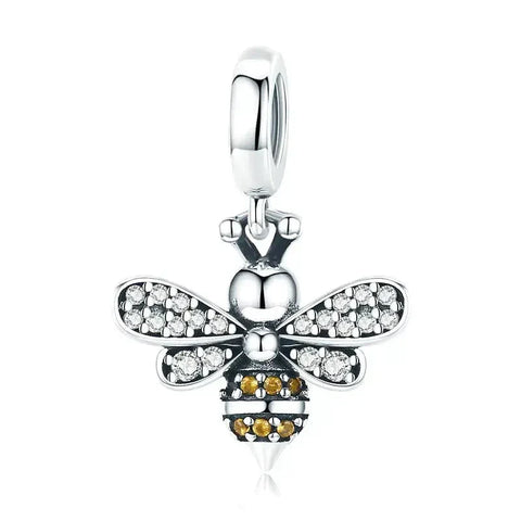 honey-bee-charm fits Pandora bracelet Jewelry affordable charm
