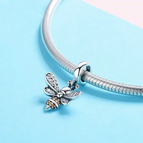 honey-bee-charm charm Jewelry affordable fits Pandora bracelet