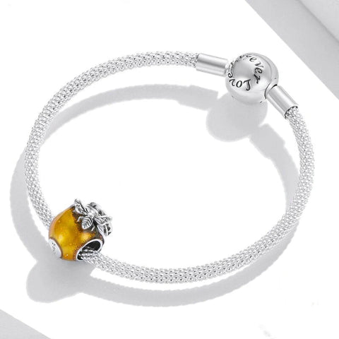 Honey Pot Charm - Fits pandora Bracelet