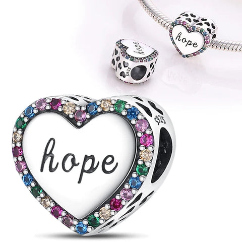 Hope Charm heart - Hope Charm heart