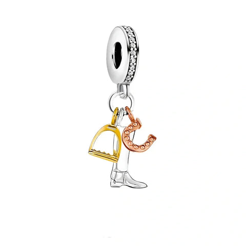 Horse Riding Charm