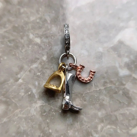 Horse Riding Charm