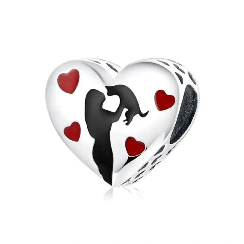 i-love-my-cat fits Pandora bracelet affordable charm Jewelry