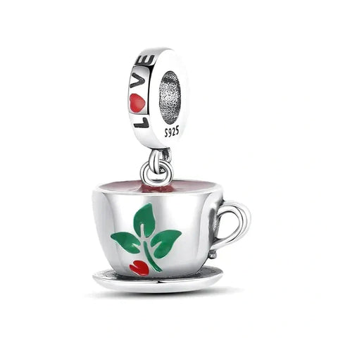 I Love Tea Charm