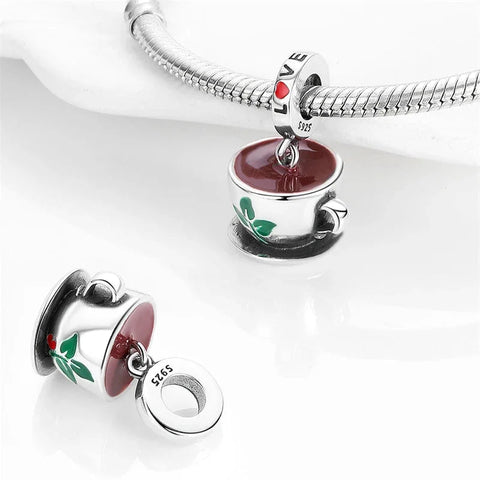I Love Tea Charm