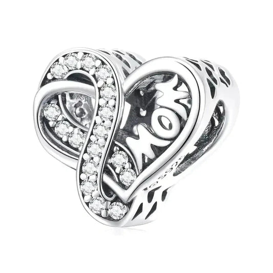 I Love You Mom Charm