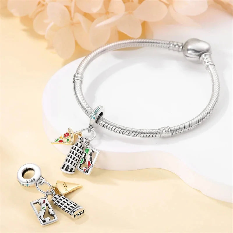 italy-charm Jewelry affordable Pandora fits bracelet charm