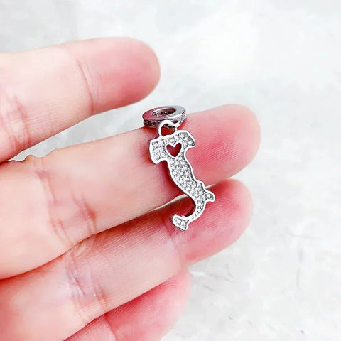Italy Map Charm - Italy Map Charm