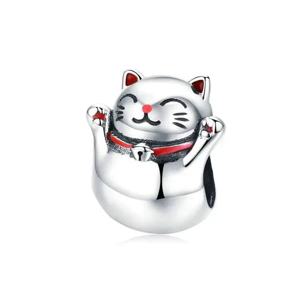 Japanese Cat Charm - japanese-cat charm Jewelry Pandora affordable fits bracelet