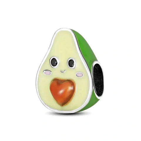 Kawaii Avocado Charm - kawaii-avocado-charm affordable Jewelry charm fits Pandora bracelet