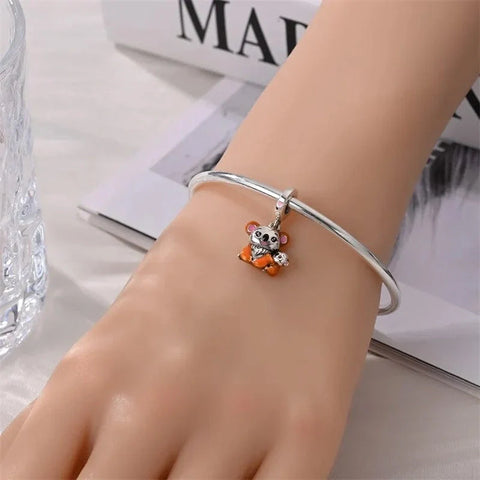 jewlouli koala love baby hug dangle pandora charm jewelry fits pandora bracelet