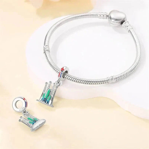 La Sagrada Familia Cathedral Barcelona Luminous Dangle Charm