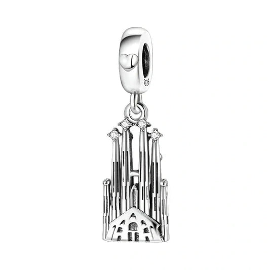 jewlouli la sagrada familia pandora charm jewelry fits pandora bracelet