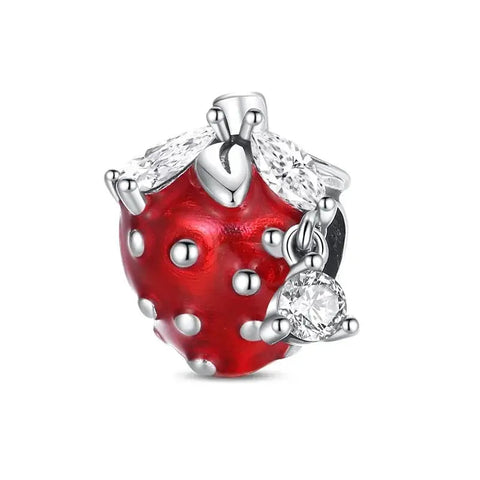 Ladybug Red Dangle Charm