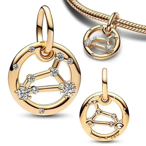 Leo Zodiac Dangle Charm - Leo Zodiac Dangle Charm