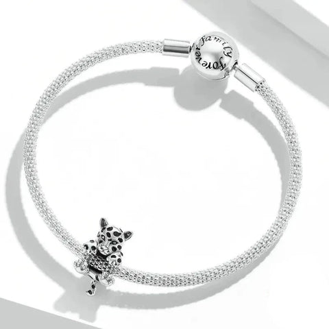 leopard-charm fits Pandora bracelet Jewelry charm affordable