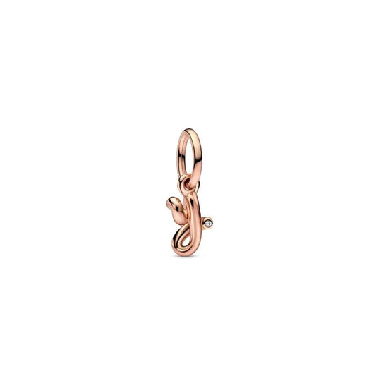 Letter y Script Alphabet Dangle Charm