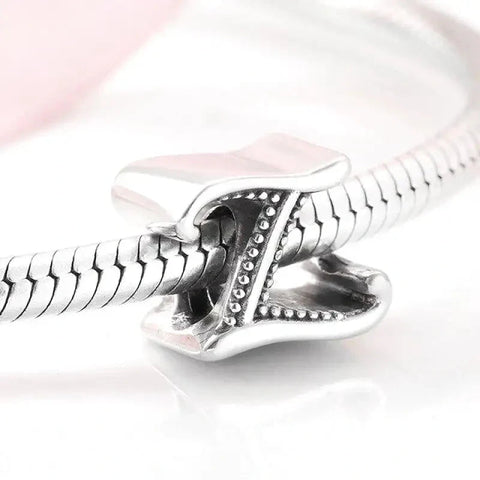Silver Letter Z Charm - Silver Letter Z Charm