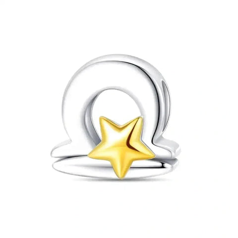 libra star sign charm