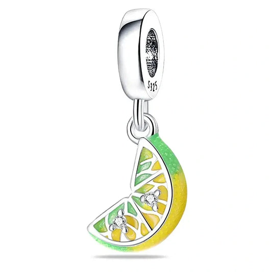 lime-charm affordable Jewelry Pandora charm fits bracelet