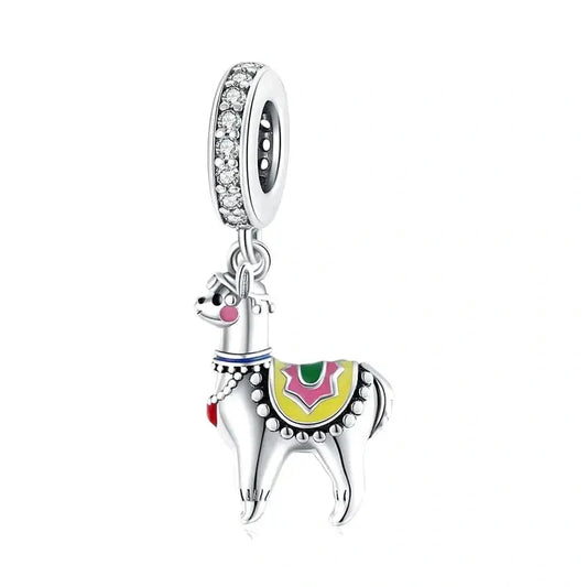 llama-charm Jewelry charm fits Pandora bracelet affordable