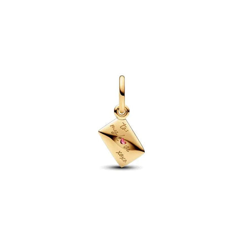 Love Letter Envelope Dangle Charm - Love Letter Envelope Dangle Charm