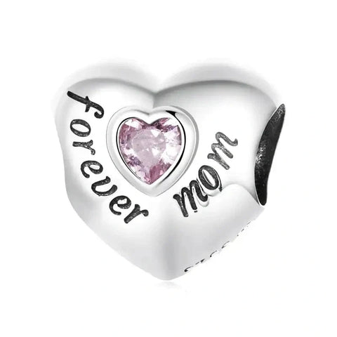 Love Mom Forever Charm - Love Mom Forever Charm