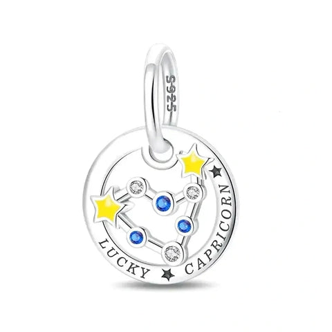 Lucky Capricorn Charm - Fits pandora Bracelet