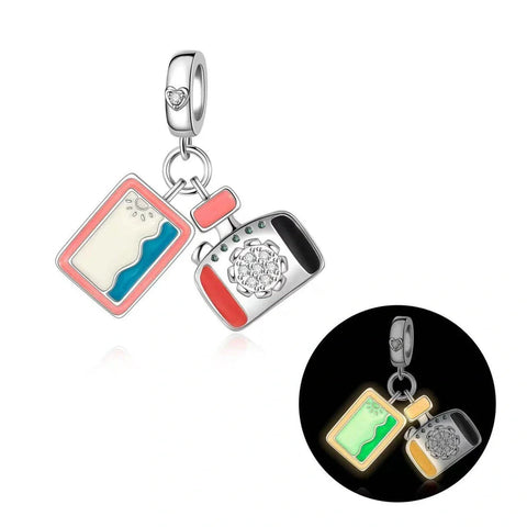 Luminions Beach Photo & Camera Vacation Charm - Luminions Beach Photo & Camera Vacation Charm