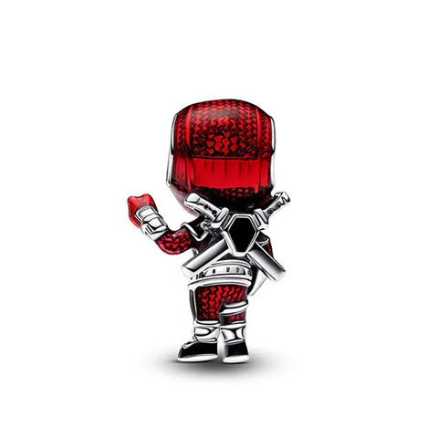 Marvel Deadpool Charm - Fun Deadpool charm for Marvel fans, capturing the iconic character's personality.