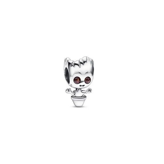 Marvel, Guardians of the Galaxy Dancing Groot Charm - Marvel Groot dangle charm, a beloved character from Guardians of the Galaxy, for fans’ bracelets