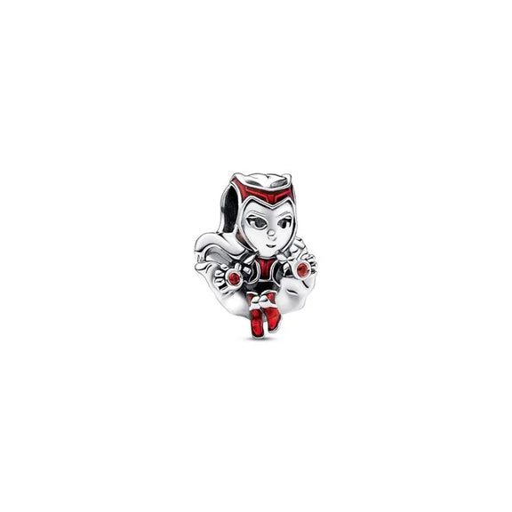 Marvel, Scarlet Witch Charm - Marvel Scarlet Witch Charm - Detailed charm inspired by Scarlet Witch, perfect for Marvel lovers.