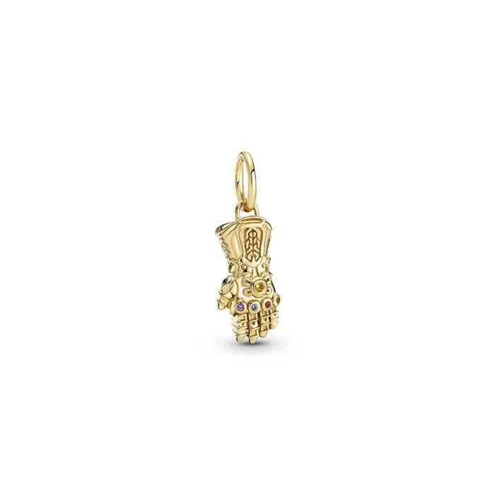 Marvel The Avengers Infinity Gauntlet Dangle Charm Pandora Shine - Infinity Gauntlet charm with shine finish, for Marvel fans.