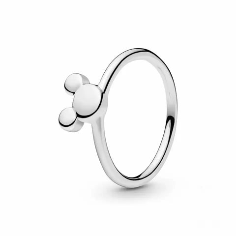 Disney Mickey silver Silhouette ring