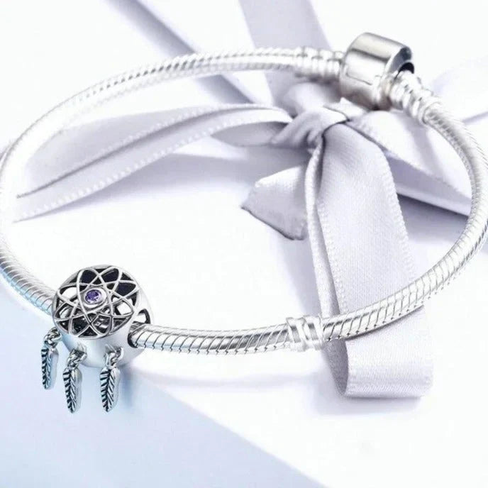 mini-dream-catcher charm Jewelry affordable fits Pandora bracelet