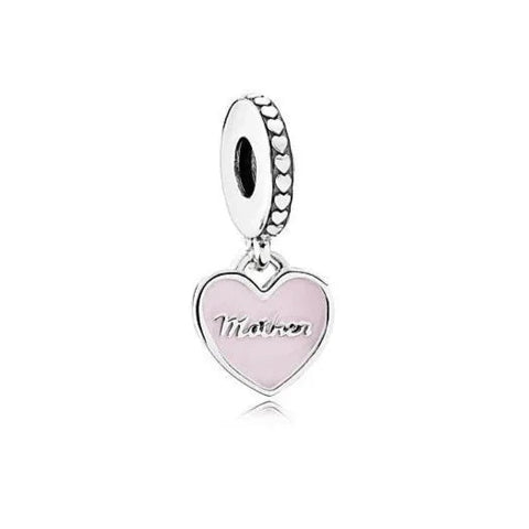Mother & Daughter Hearts Charm - Mother & Daughter Hearts Charm