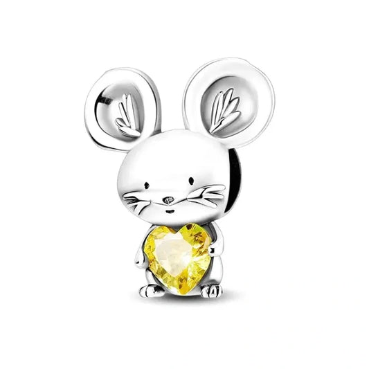 mouse-charm charm Jewelry fits Pandora bracelet affordable