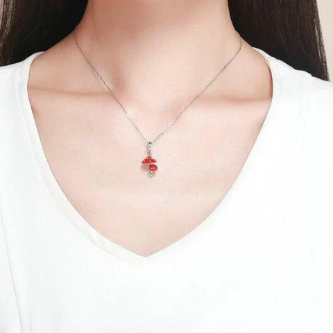 mushroom affordable Pandora fits bracelet charm Jewelry