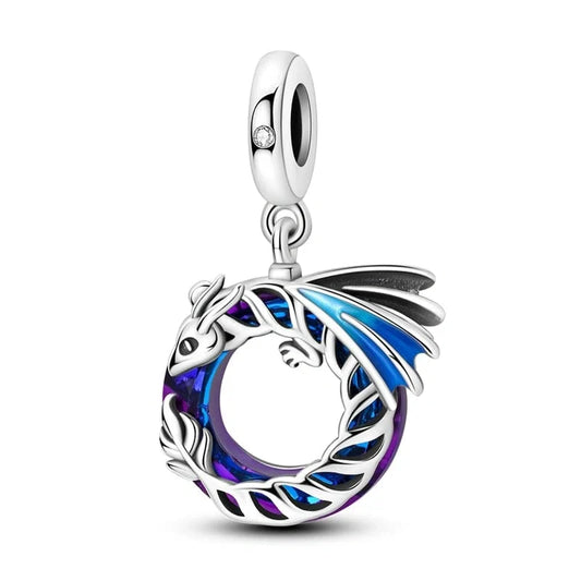 jewlouli mystic dragon enchantment pandora charm jewelry fits pandora bracelet