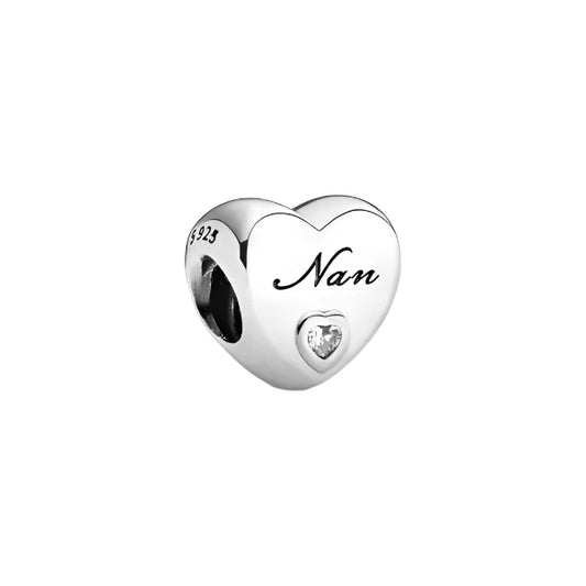 nan-charm Pandora Jewelry charm affordable fits bracelet