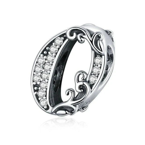 Silver Number  Charm - Silver Number  Charm