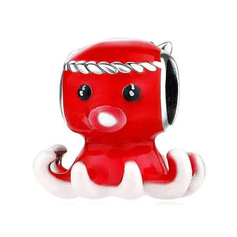 octopus Jewelry affordable fits Pandora bracelet charm