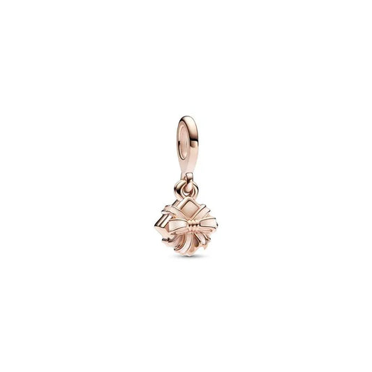 Openable Birthday Gift Dangle Charm Pandora Rose - Fun birthday charm in Pandora Rose, perfect for celebratory themes.