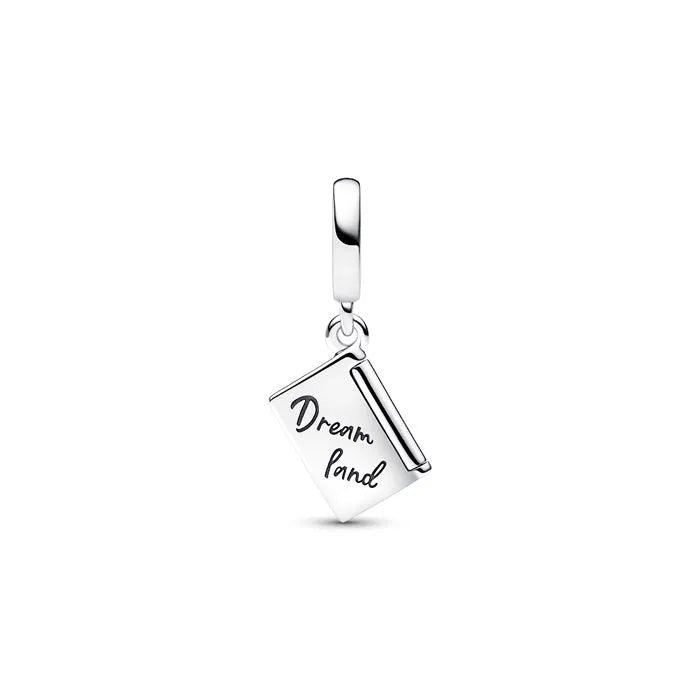 Openable Passport Dangle Charm - Openable passport charm, ideal for travel lovers and adventure seekers.