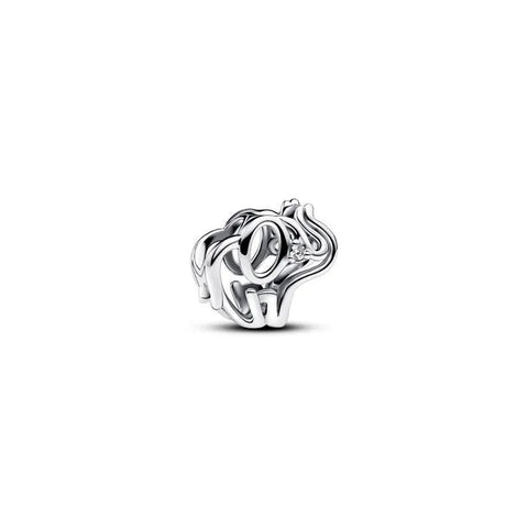 Openwork Elephant Charm