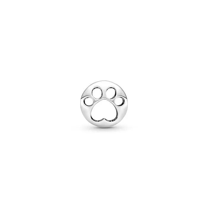 Openwork Paw Print Charm