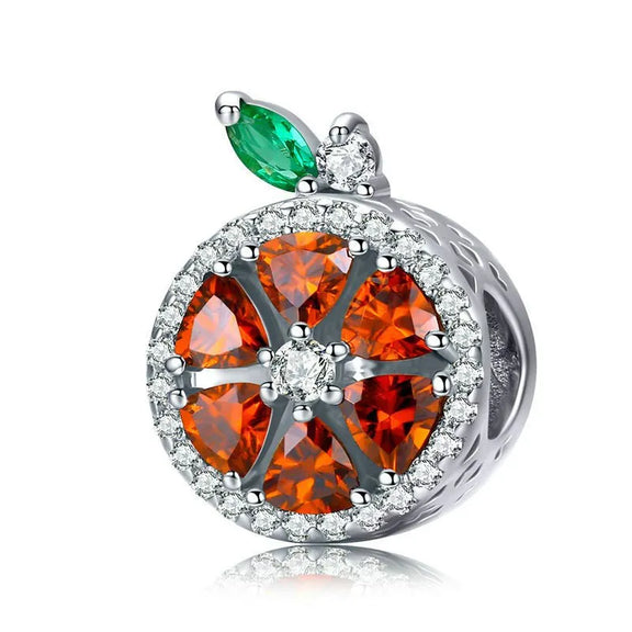 Orange Crystal Charm - Orange Crystal Charm