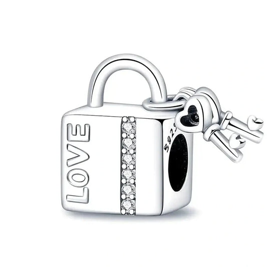 padlock-charm Jewelry Pandora affordable fits bracelet charm